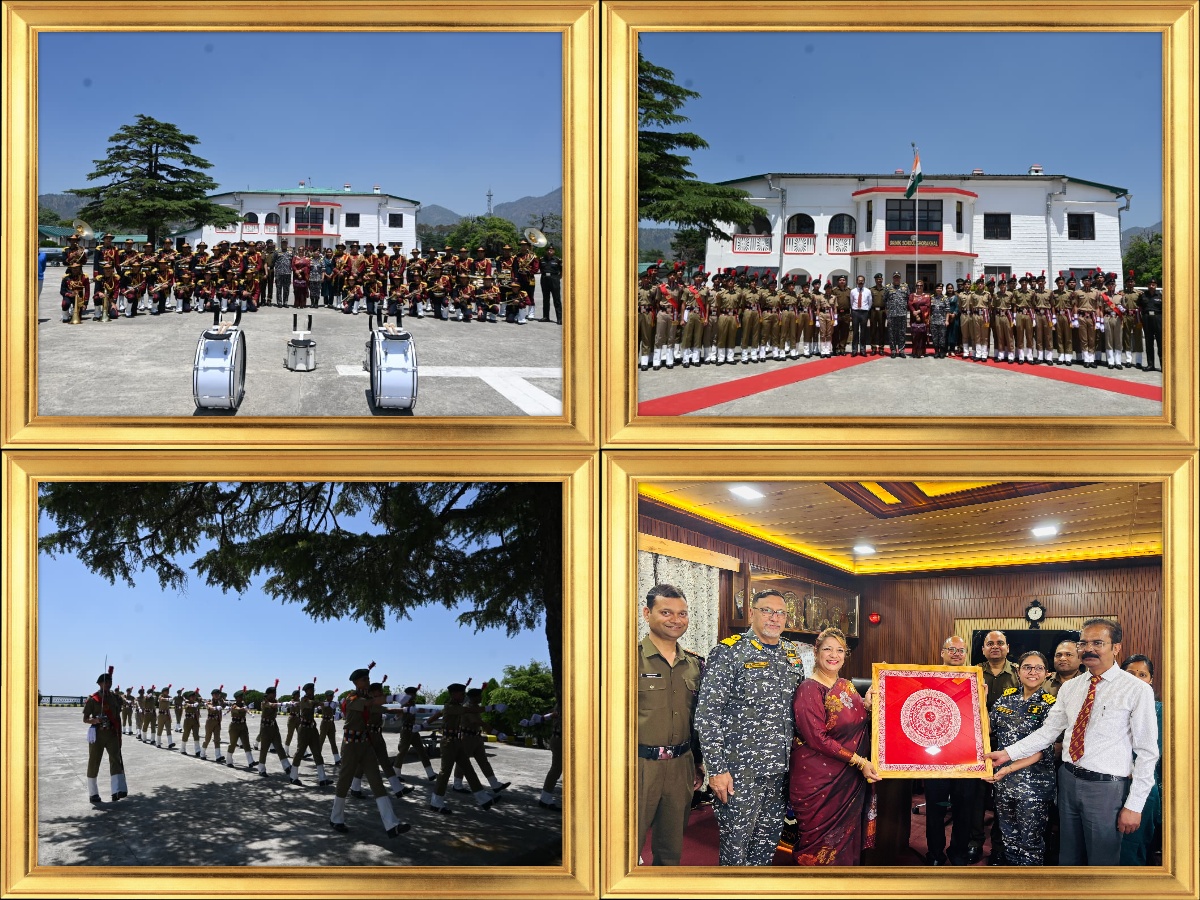 Visit of Commodore Bal Rajesh Singh
